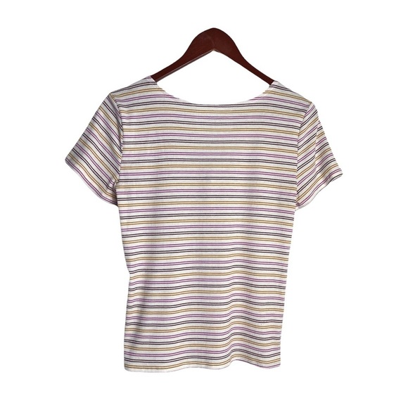 Arizona Jean Company Striped Top - Picture 2 of 4